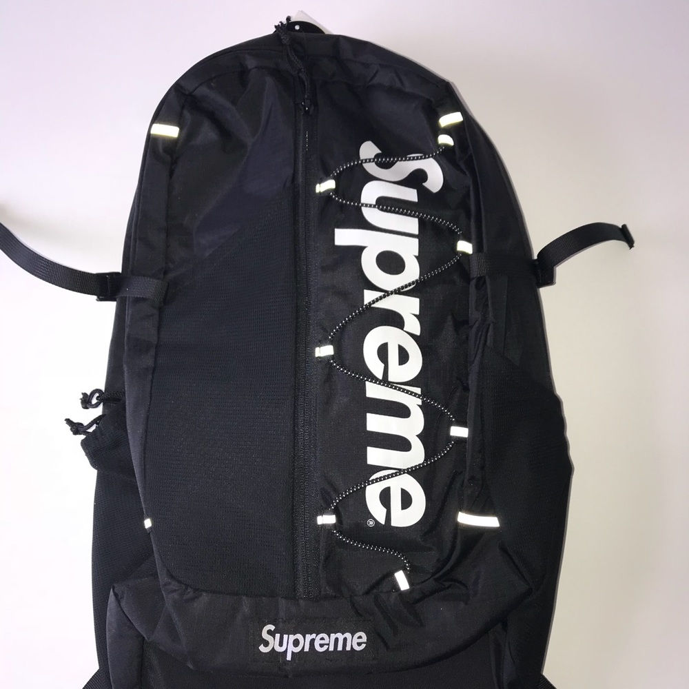 Supreme SS17 Backpack Black